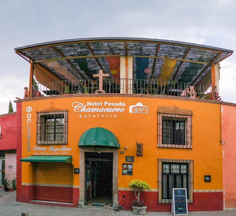 Hotel Posada Chamacuero Comonfort Dış mekan fotoğraf